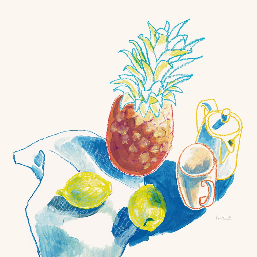 Nature morte tropicale fraîche - Catalina Somolinos