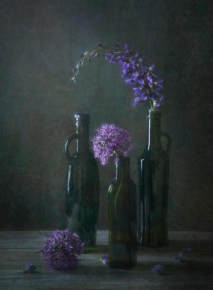 Bouteilles à motifs floraux Moody - Catherine Wang