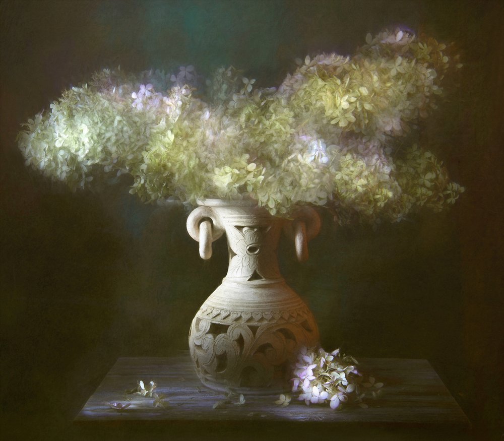 Nature morte florale délicate - Catherine Wang