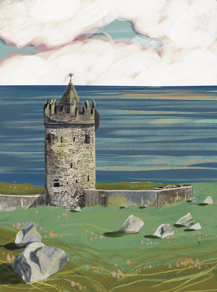 Le château au bord de la mer - Charlotte Trudgett
