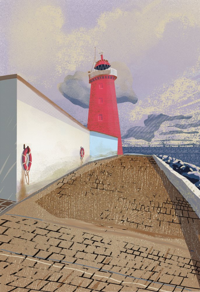 Le sentier du phare rouge - Charlotte Trudgett