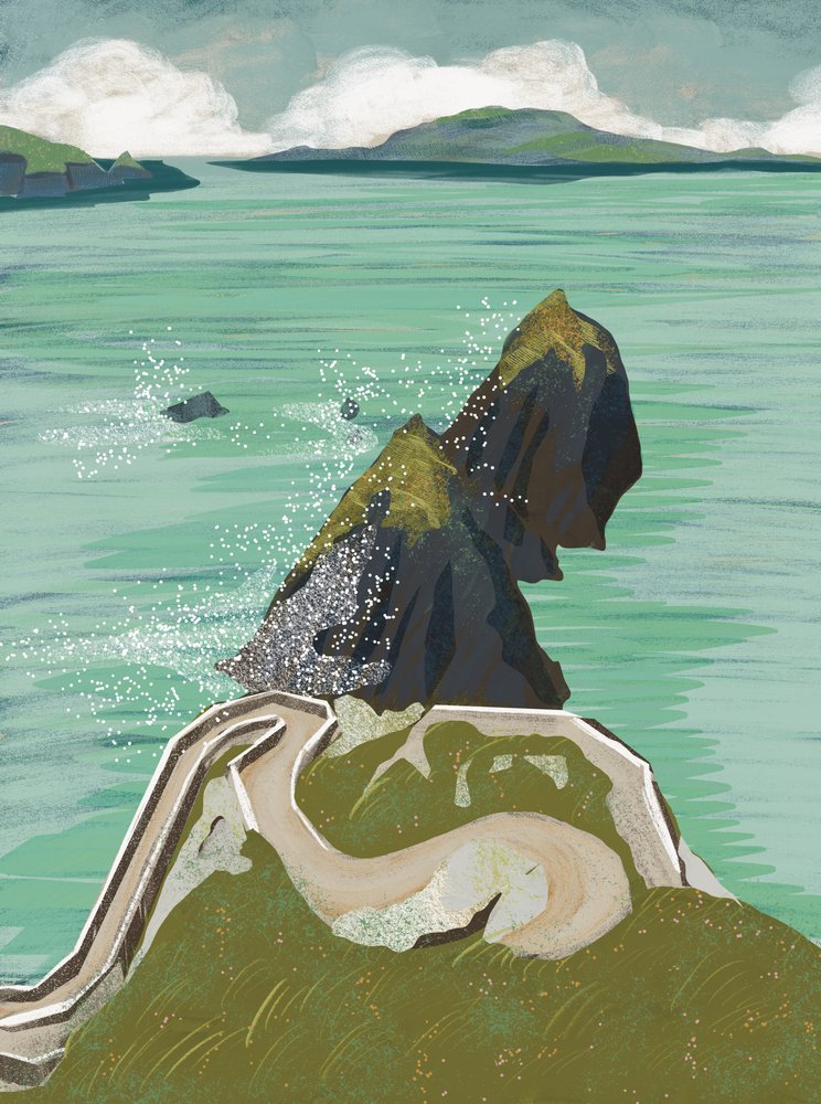Route côtière sinueuse - Charlotte Trudgett