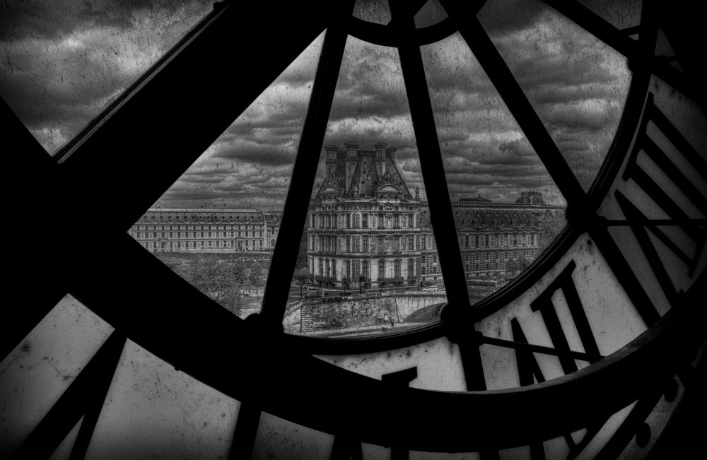 Le Louvre vu depuis la Grande Horloge - Christian MARCEL