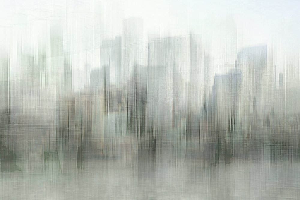 Silhouette de la ville dans la brume - Christina Sillen