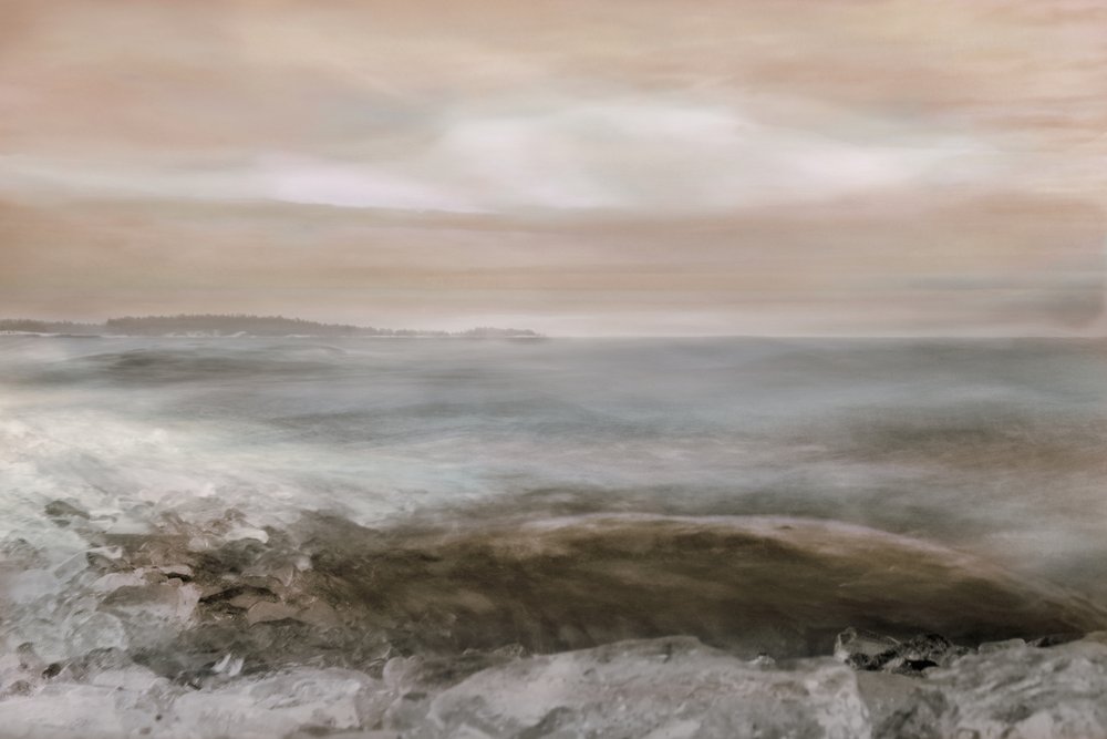 Sérénité brumeuse du littoral - Christina Sillen