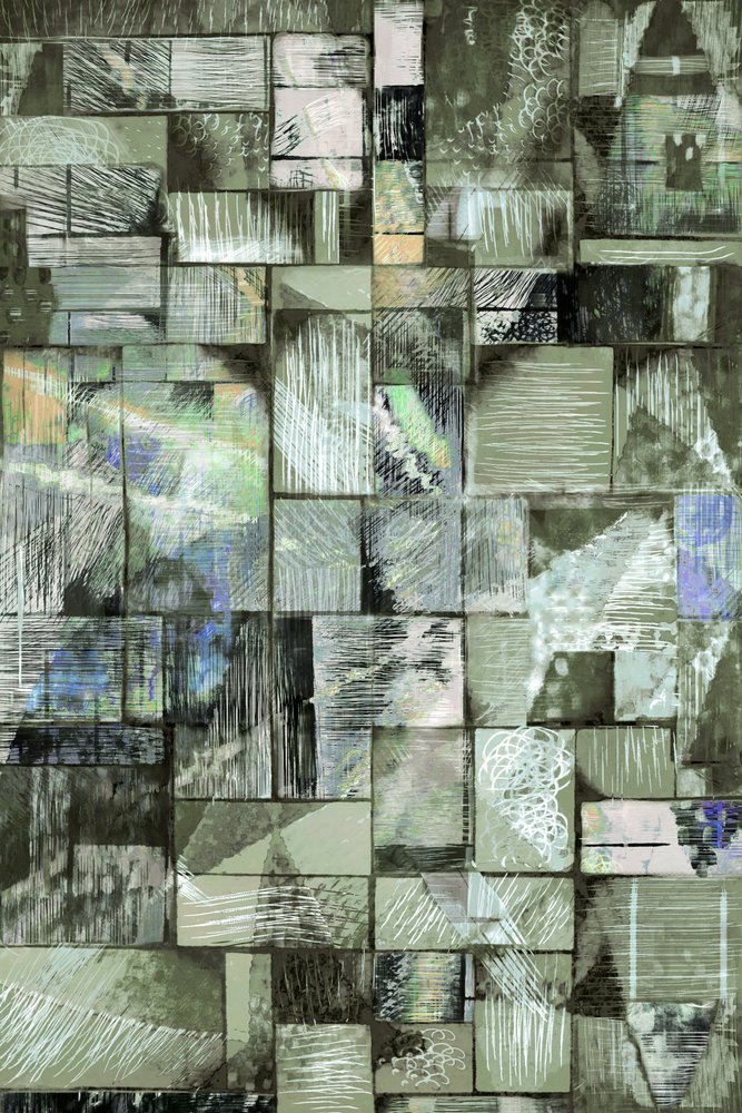 Textures géométriques aux tons neutres - Christina Sillen