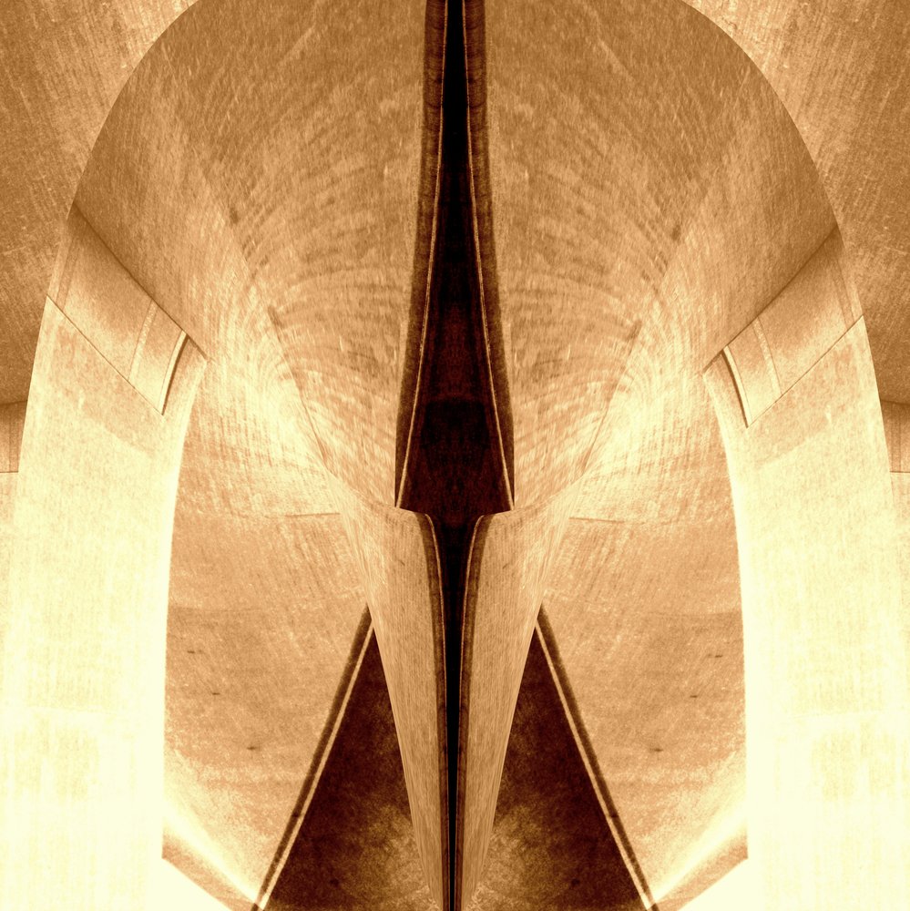 Symétrie architecturale sépia - Christina Sillen