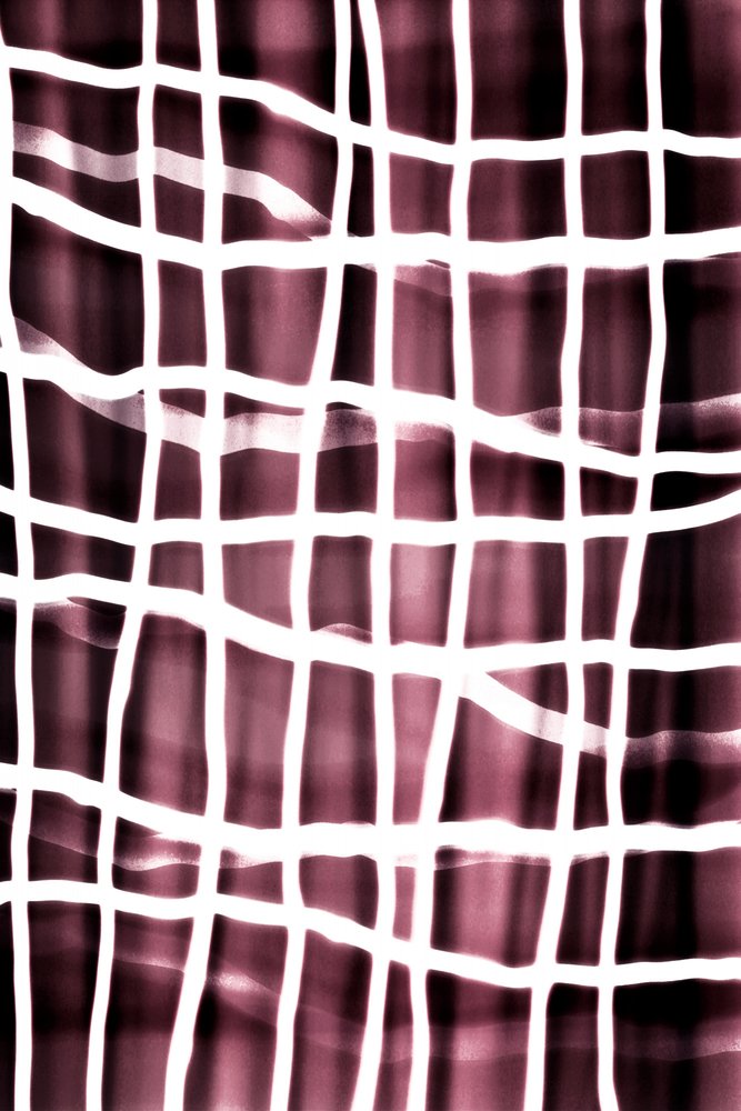 Grille bordeaux clair - Christina Sillen
