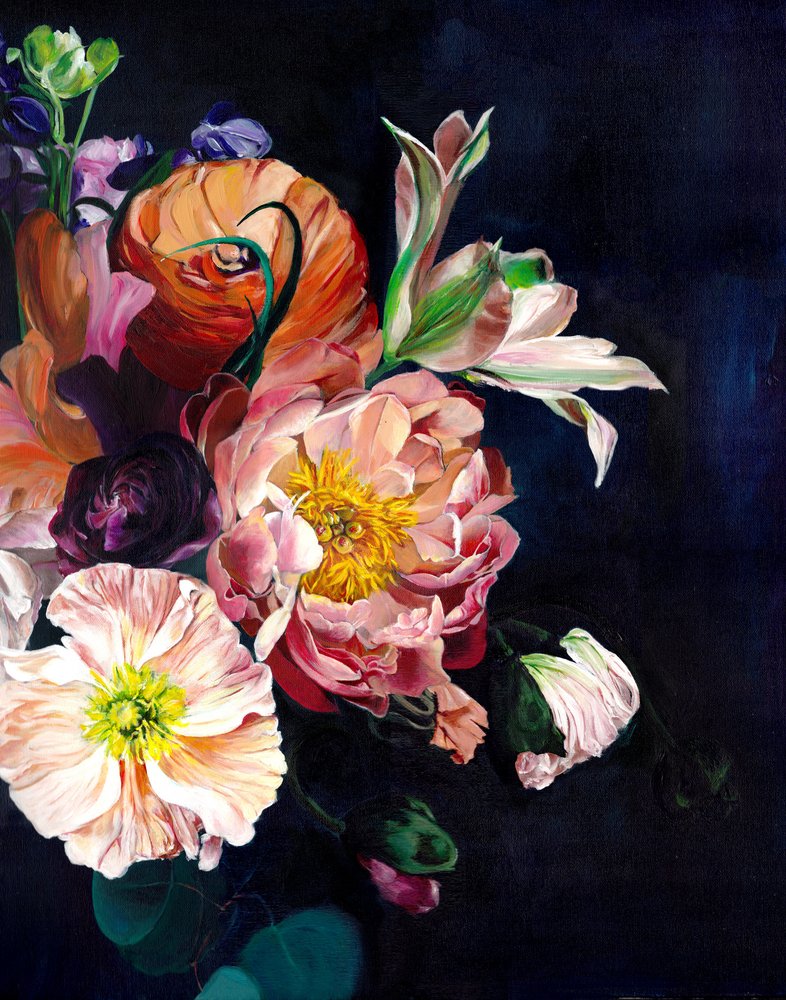 Des fleurs aux couleurs vives et aux nuances changeantes - Christine Lindstrom