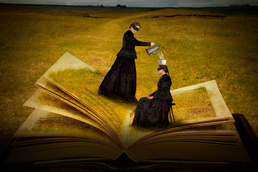 « Book Pour » les yeux bandés - Christine von Diepenbroek