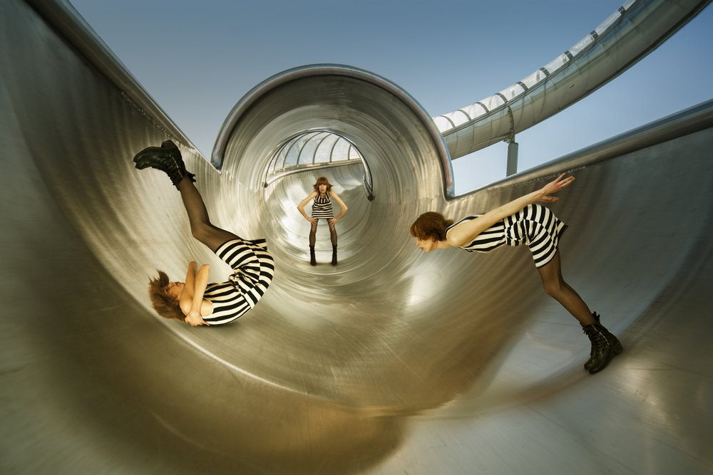 Une dynamique ludique des glissés - Christine von Diepenbroek