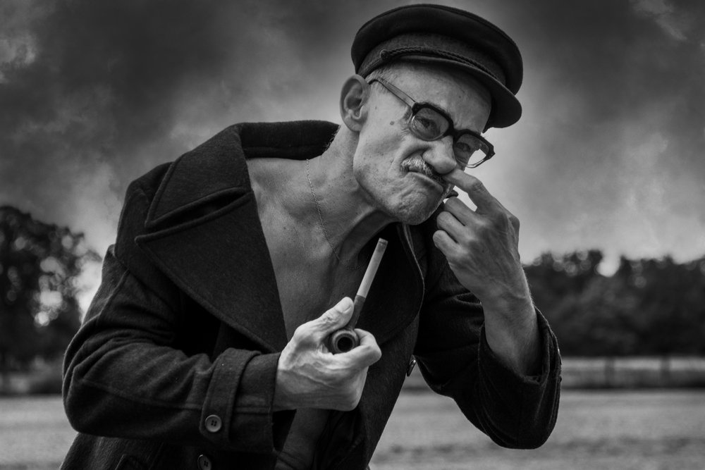 Un marin excentrique avec une pipe - Christine von Diepenbroek