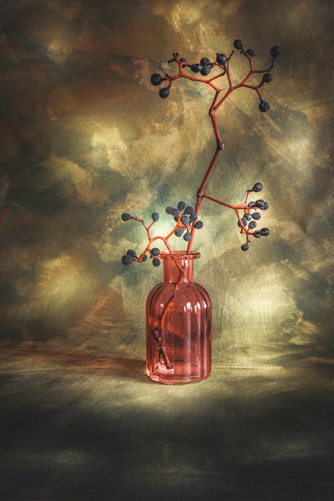 Nature morte aux baies mélancoliques - Cicek Kiral