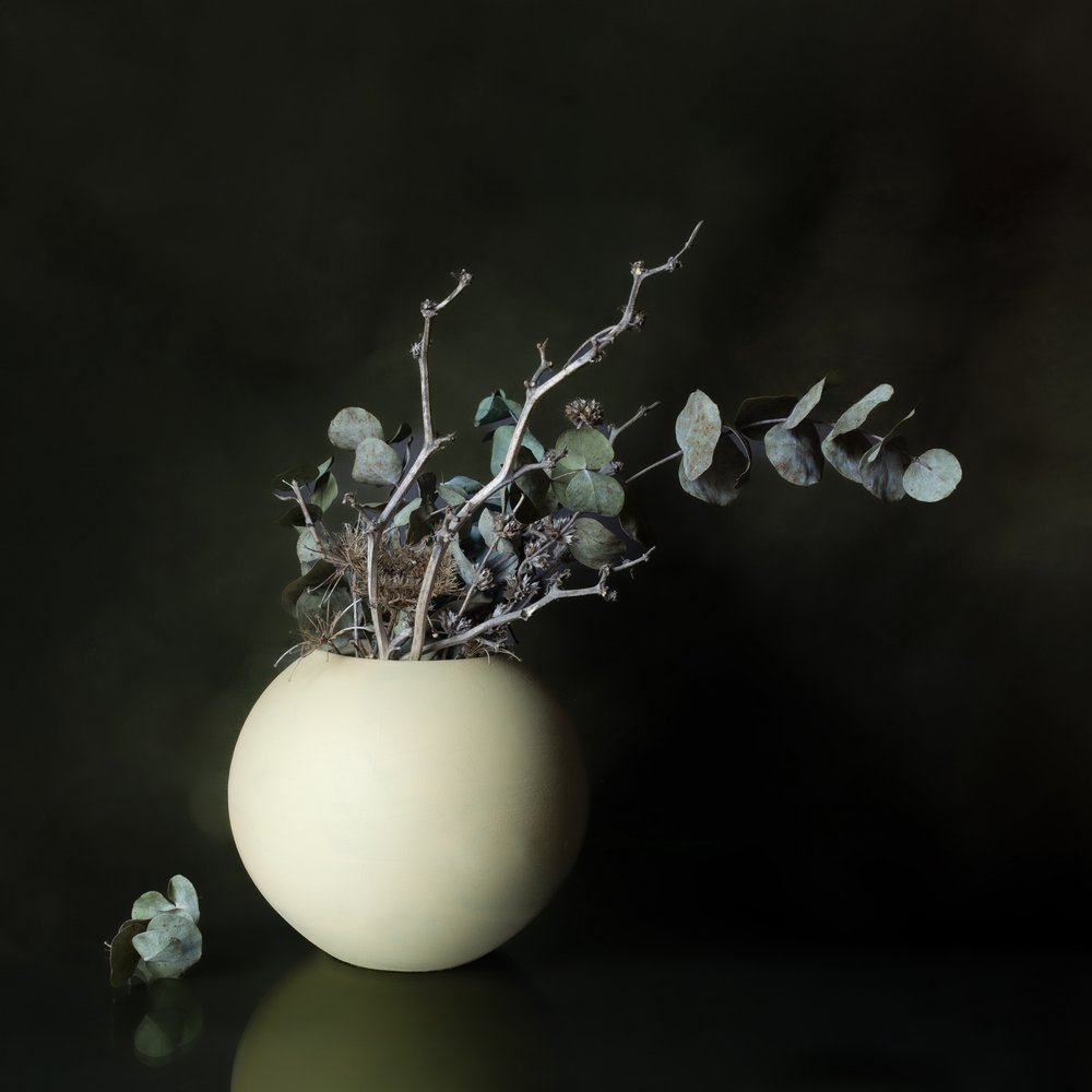 Vase « Quiet Eucalyptus » - Cicek Kiral