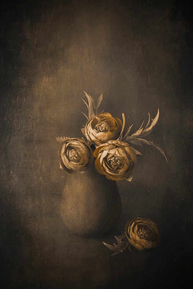 Nature morte florale vintage - Cicek Kiral