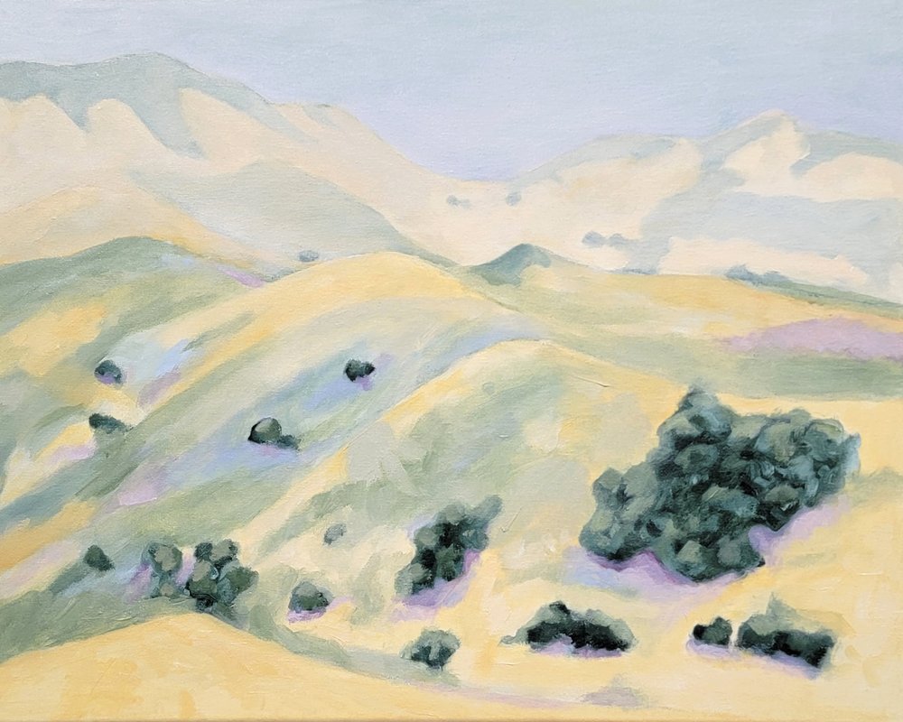 Des collines ondulantes et sereines - Claire Whitehead