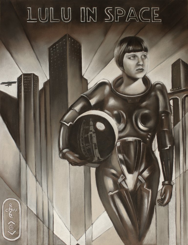 Astronaute Art déco - Corné Akkers