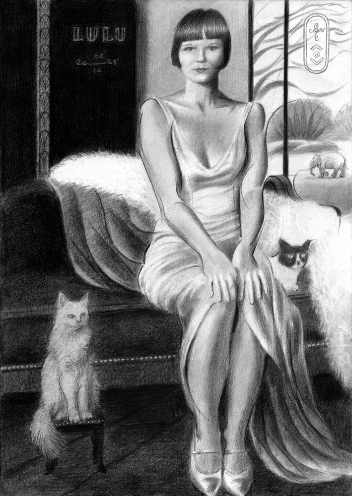 Le glamour vintage et les chats - Corné Akkers