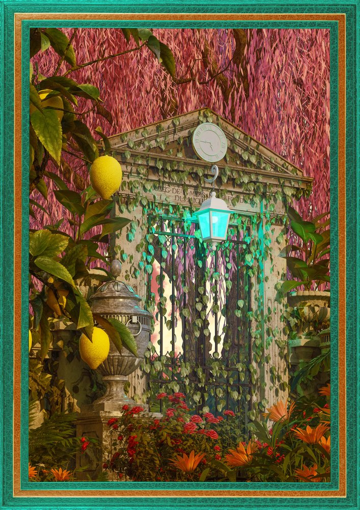 Portail du jardin enchanté au citron - CosmoZach