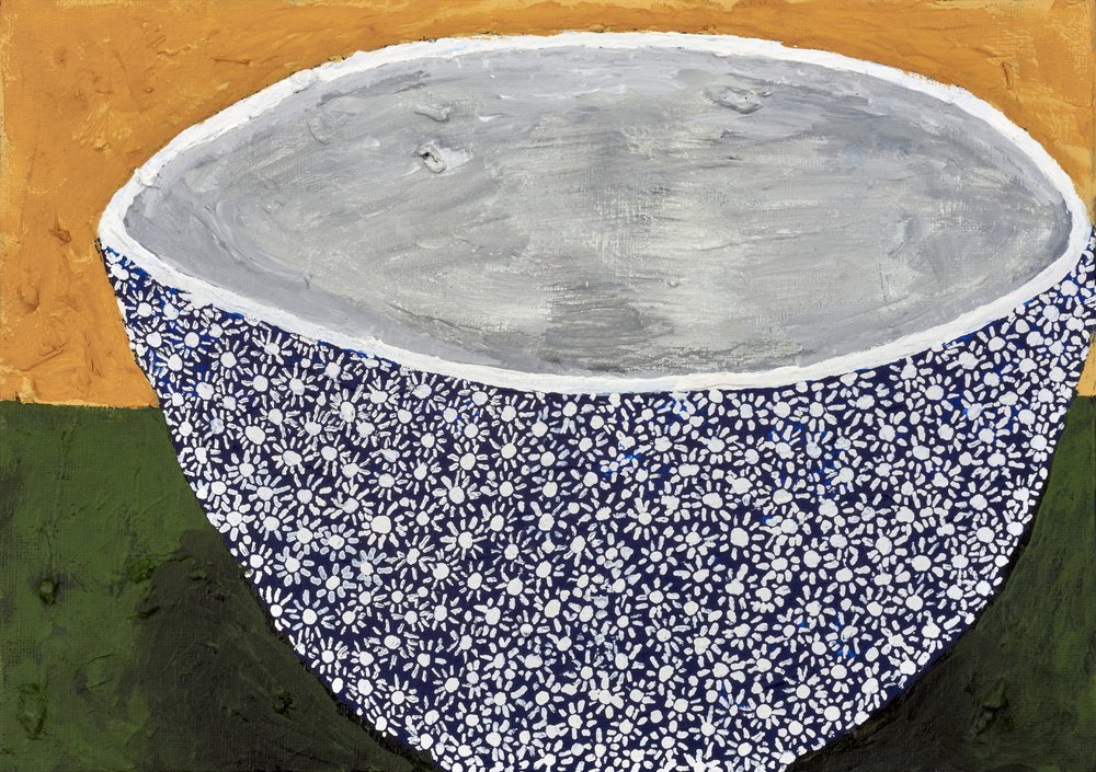 Bol « Blue Daisy » - Dale Hefer & Family