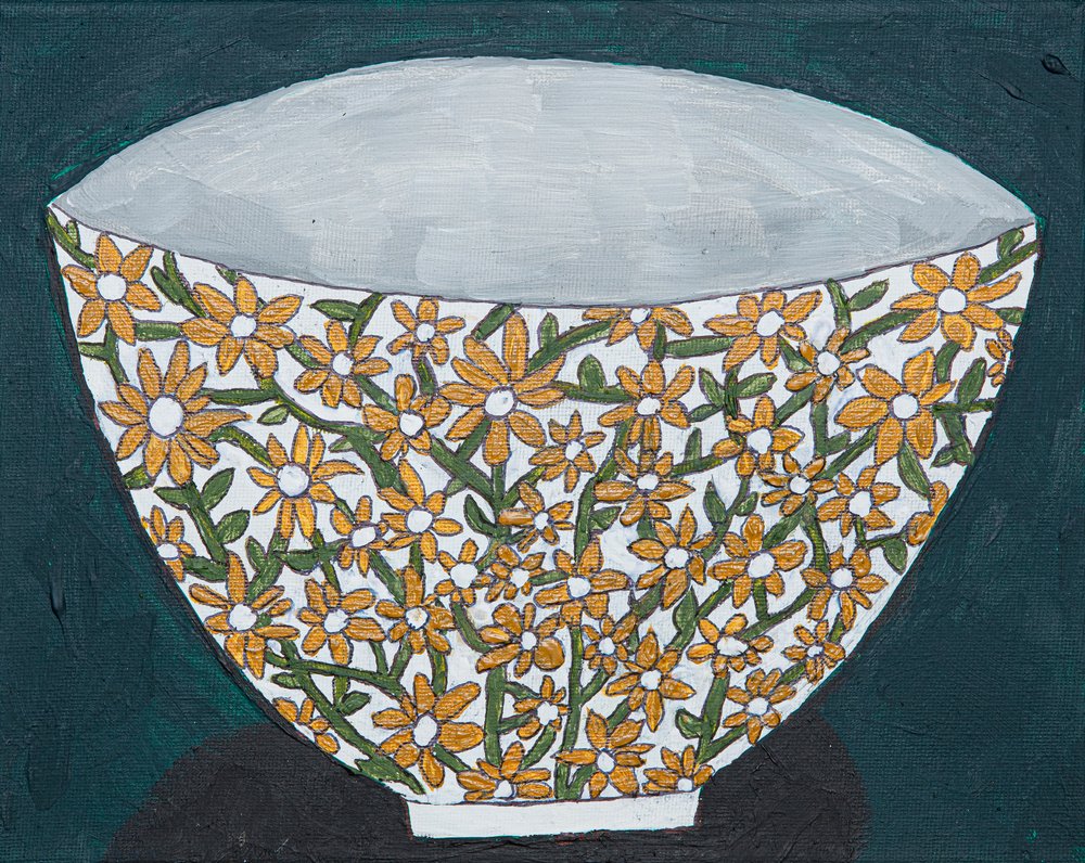 Bol floral aux couleurs vives - Dale Hefer & Family