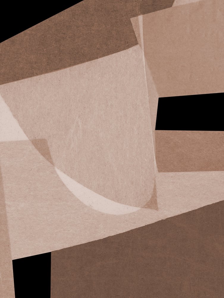 Collage abstrait - Dan Hobday