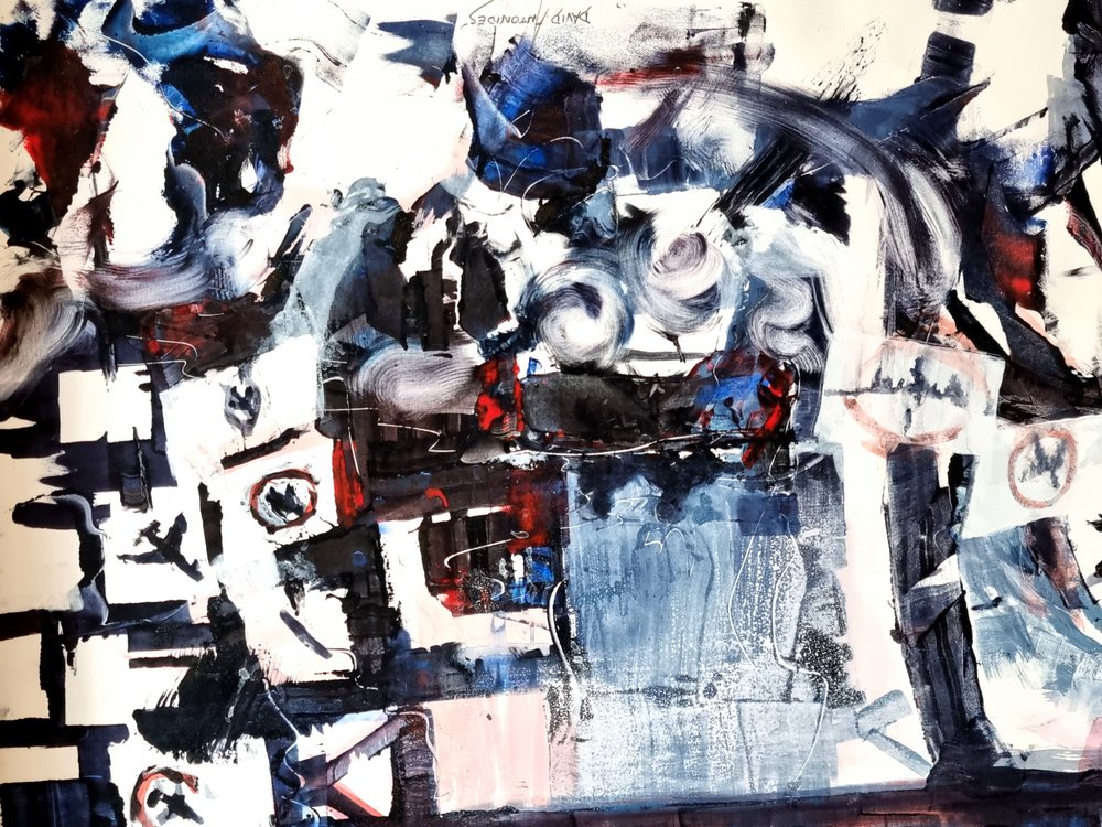 Abstrait urbain audacieux - David Antonides