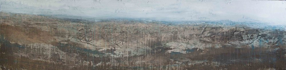 Vue abstraite sur la montagne - Deb Chaney