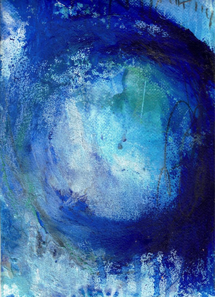 Tourbillon bleu profond - Deb Chaney
