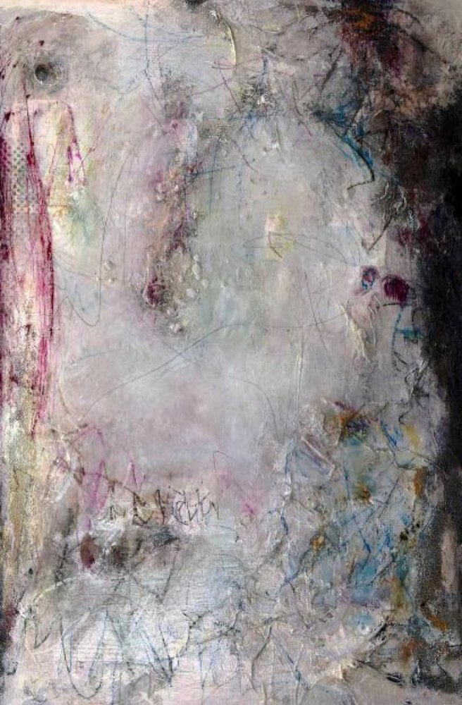 Abstrait rose et bleu spectaculaire - Deb Chaney