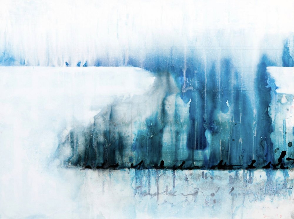 Bleu arctique fluide - Deb Chaney