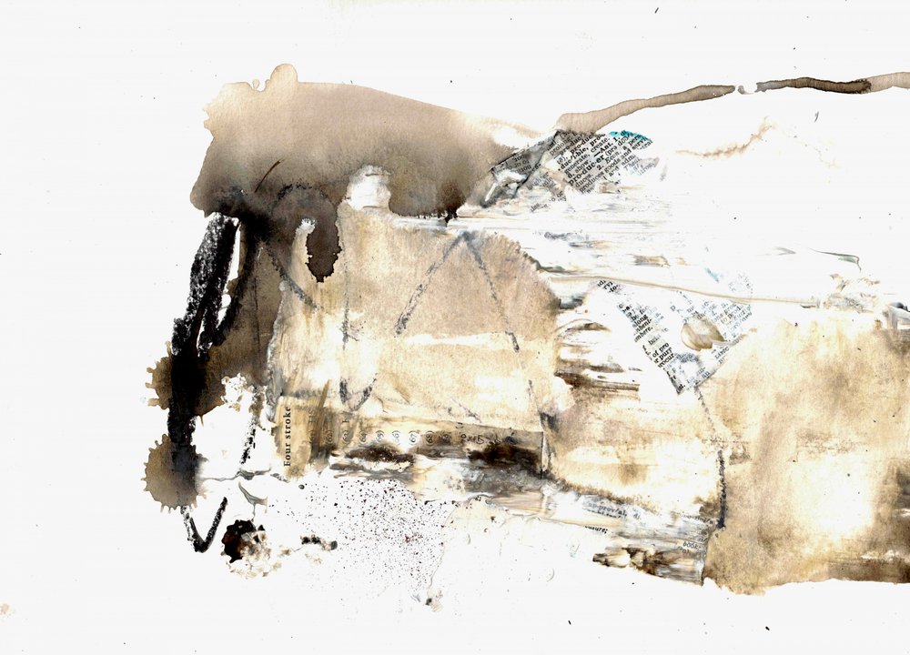 Maison rustique et abstraite - Deb Chaney