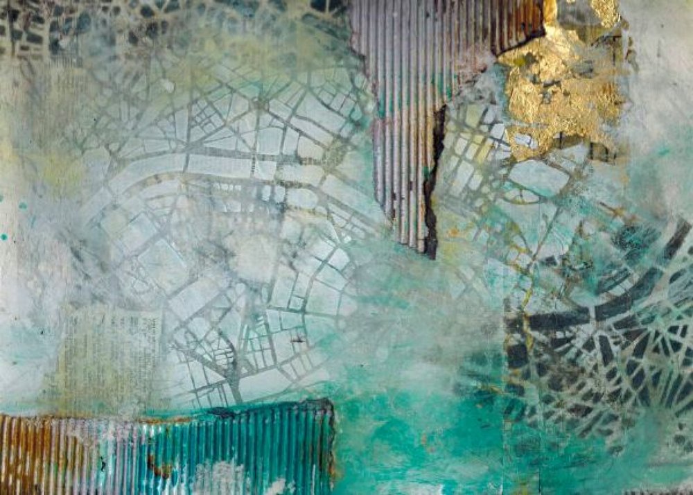 Plan de la ville « Teal Gold » - Deb Chaney