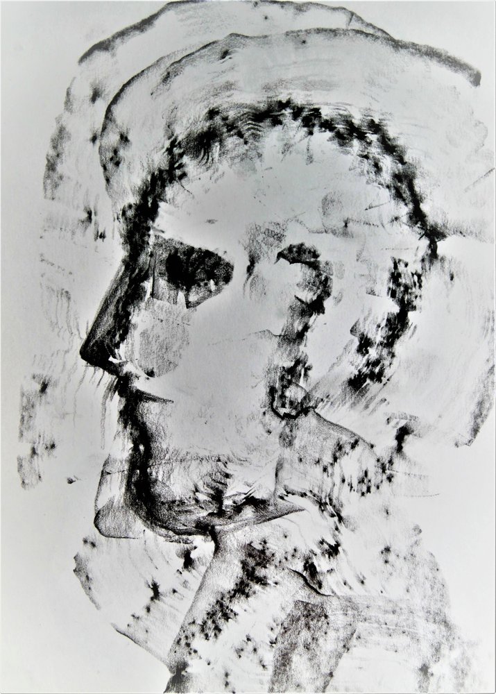 Profil stratifié abstrait - Doris Schmitz