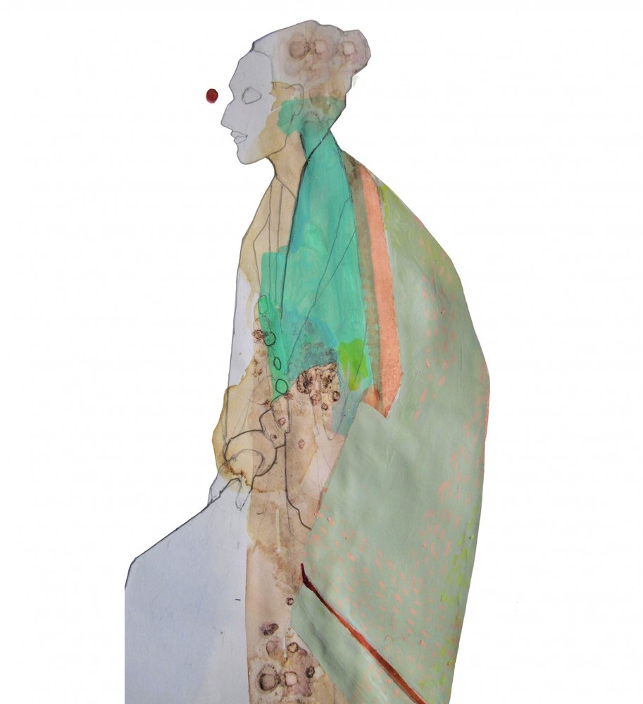 Profil abstrait et élégant - Doris Schmitz