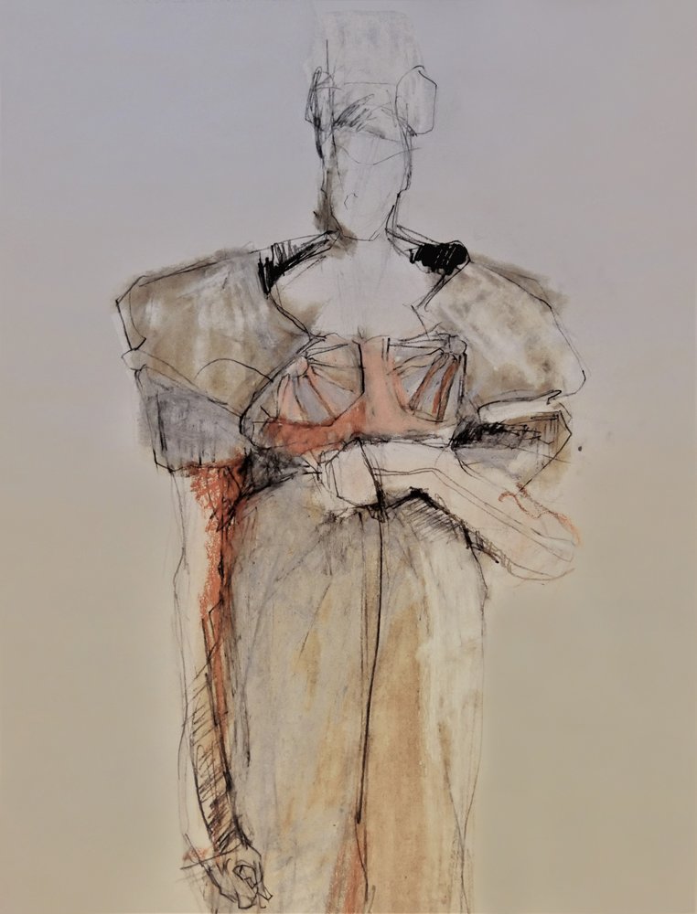 Esquisse de mode élégante - Doris Schmitz