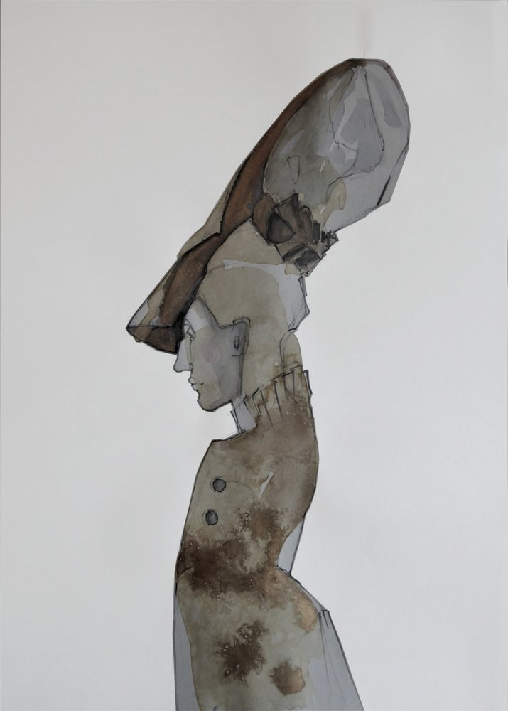 Silhouette élégante de profil - Doris Schmitz