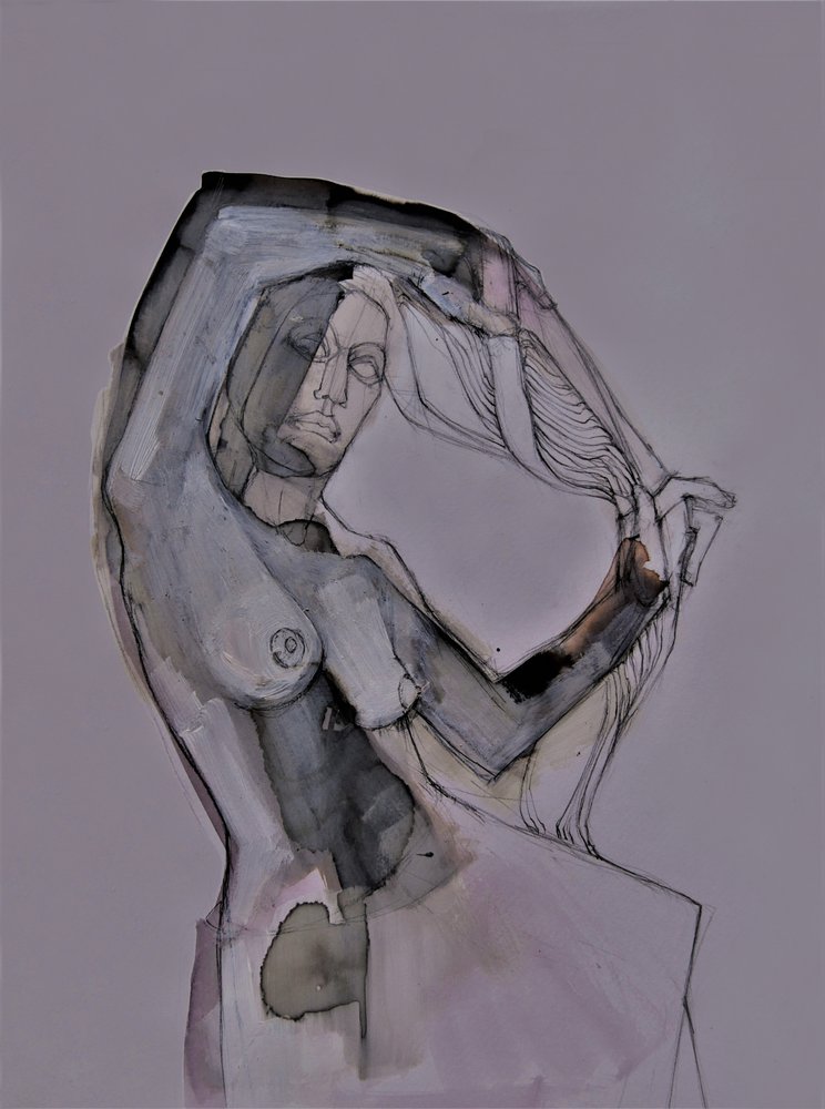 Figure féminine expressive - Doris Schmitz