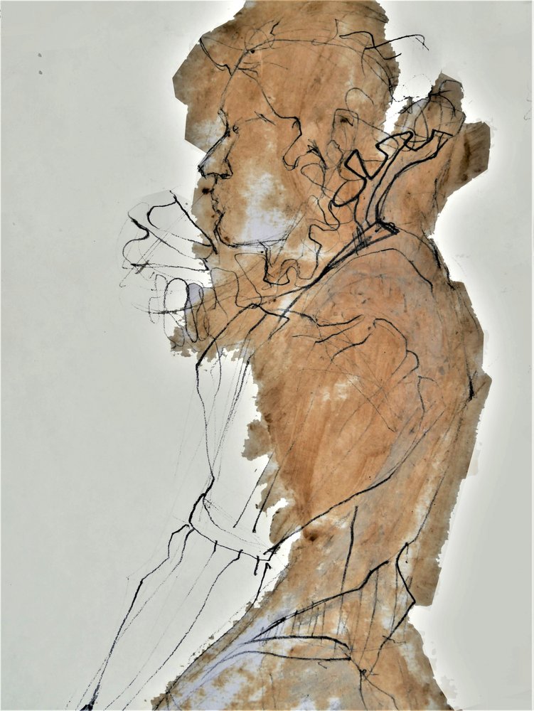 Portrait masculin expressif - Doris Schmitz