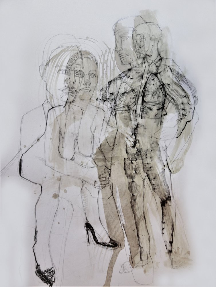 Figures humaines en couches - Doris Schmitz