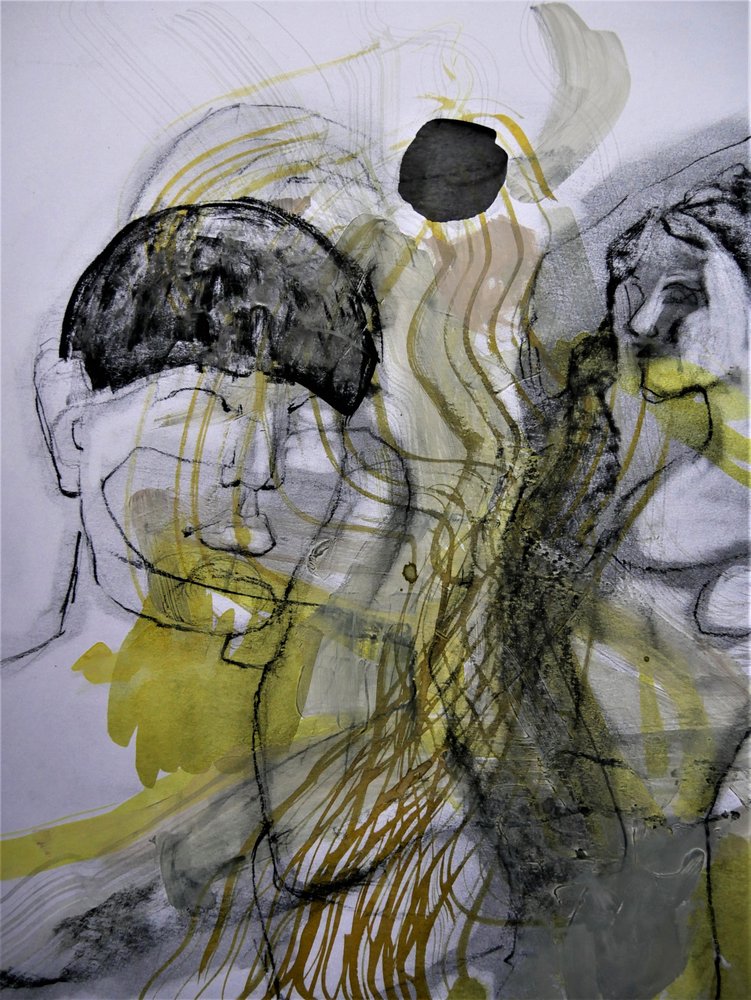 Figures abstraites et pensives - Doris Schmitz