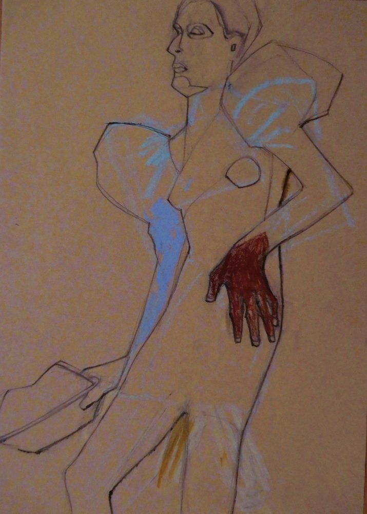 Mannequin de mode stylisé - Doris Schmitz