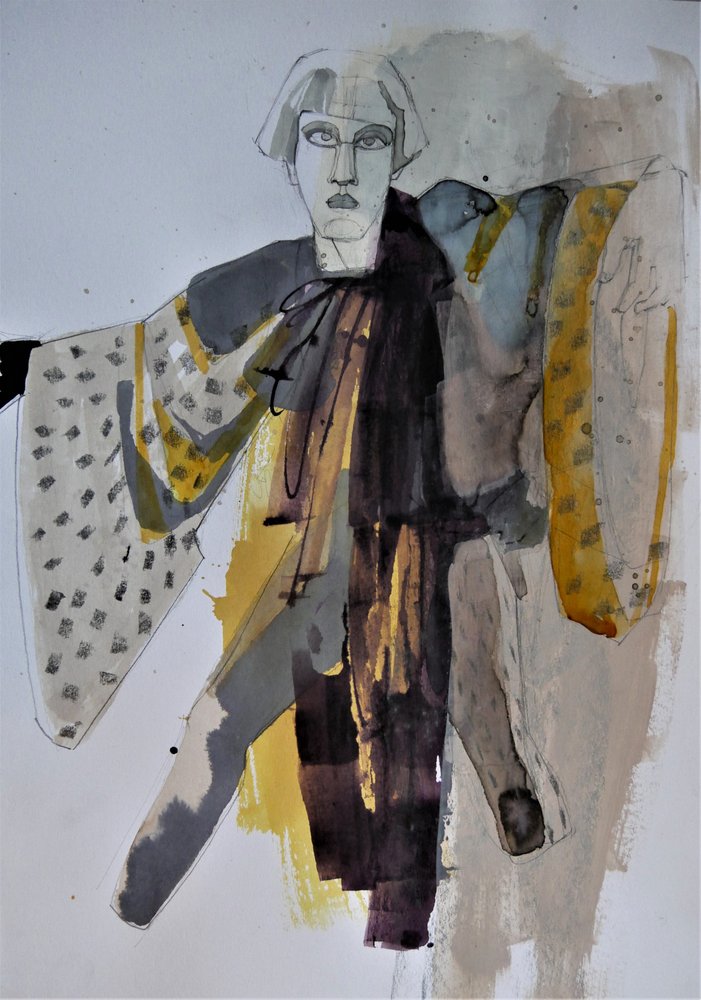 Mode kimono stylisée - Doris Schmitz