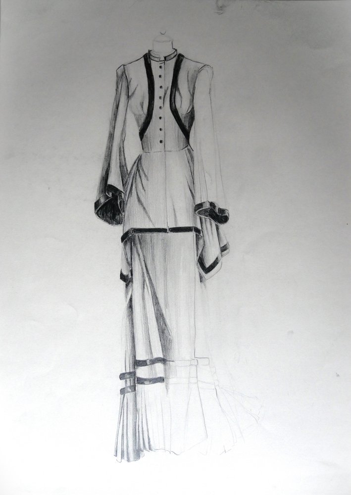Croquis de mode vintage - Doris Schmitz