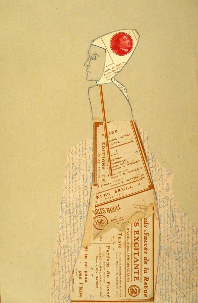Fiche descriptive du papier vintage - Doris Schmitz