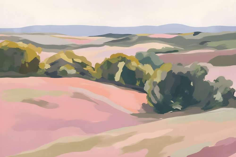 Collines roses - Edie