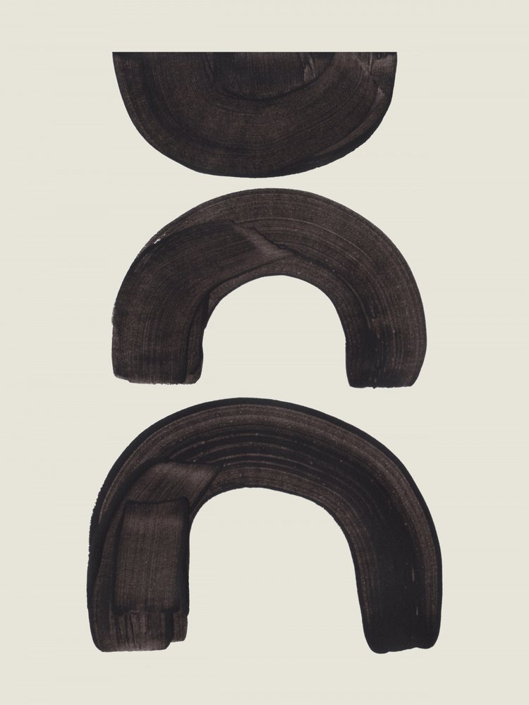 Formes abstraites en arc - Ejaaz Haniff
