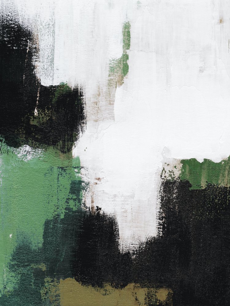 Paysage abstrait et verdoyant - Ejaaz Haniff