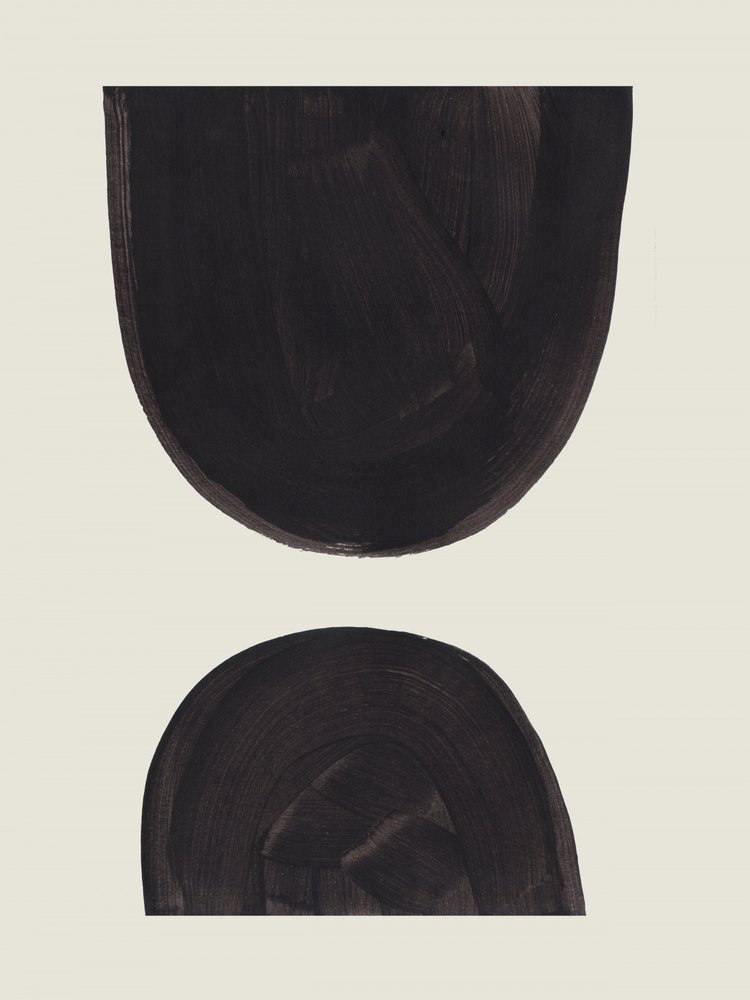 Formes abstraites sombres - Ejaaz Haniff