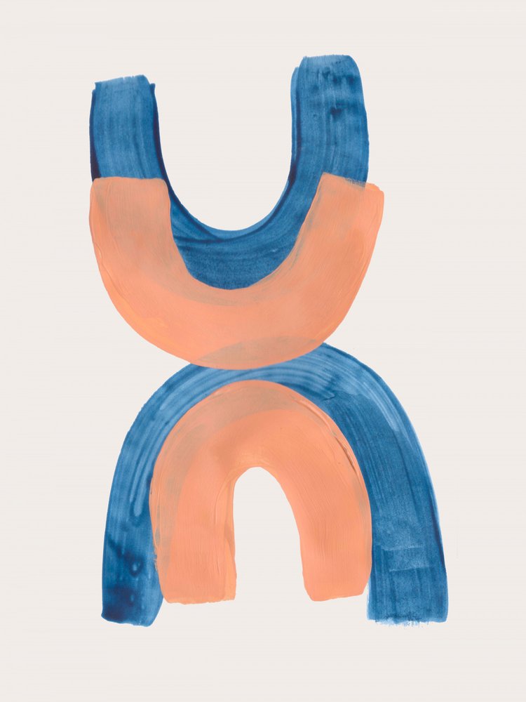 Arches bleues modernes - Ejaaz Haniff